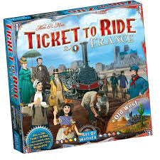 Board Game: Ticket to Ride Map Collection 6: France & Old West (2017)
