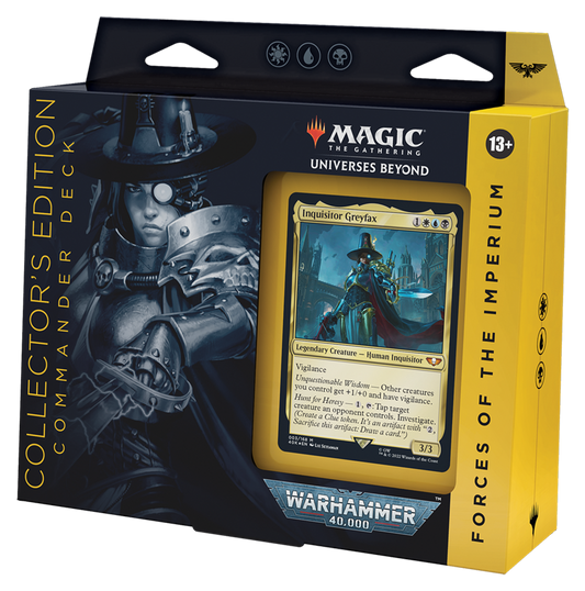 Universes Beyond: Warhammer 40,000 - Forces of the Imperium Collector's Edition Commander Deck