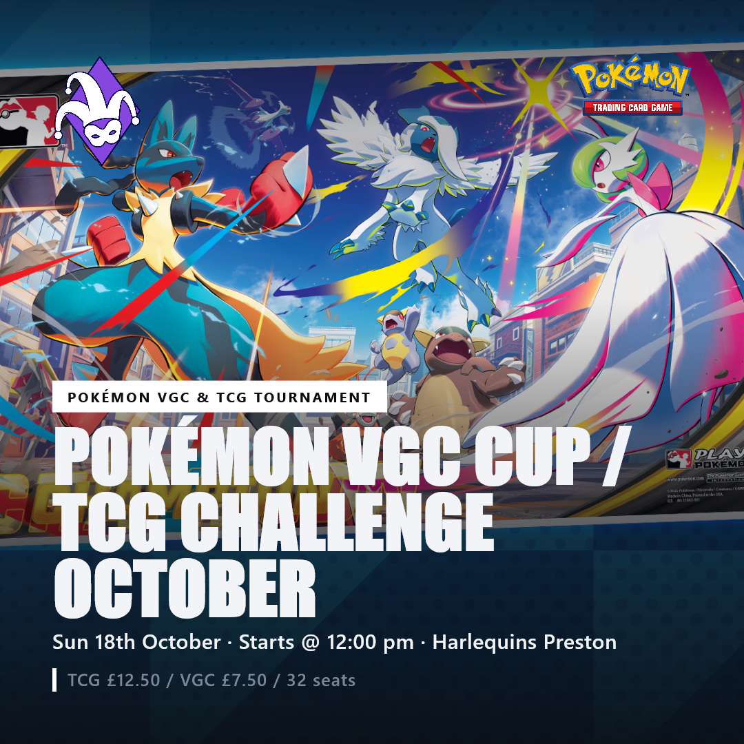 Pokémon VGC & TCG Challenge/Cup October 18th