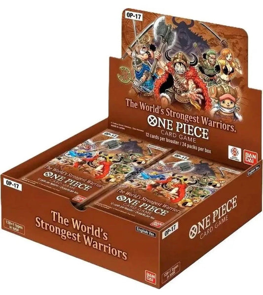 PRE-ORDER - One Piece Card Game: The World's Strongest Warriors OP-17 Booster Box