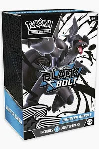 Pokémon TCG: Scarlet & Violet: Black Bolt - Booster Bundle (6 packs)