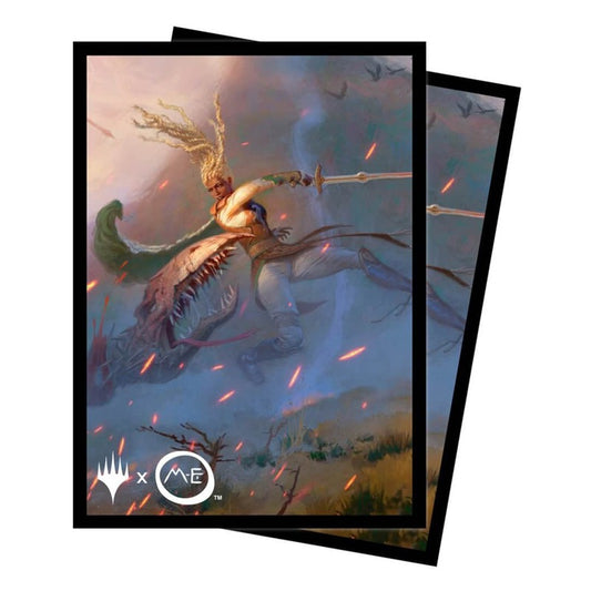 ULTRA PRO The Lord of the Rings: Tales of Middle-Earth 100ct Deck Protector Sleeves B - Featuring: Eowyn for Magic: The Gathering