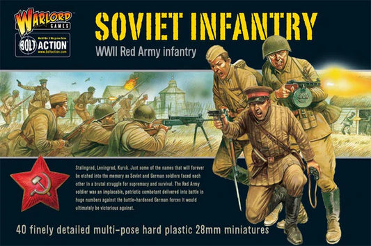 Bolt Action: Soviet Infantry (28MM HARD PLASTIC RED ARMY INFANTRY)
